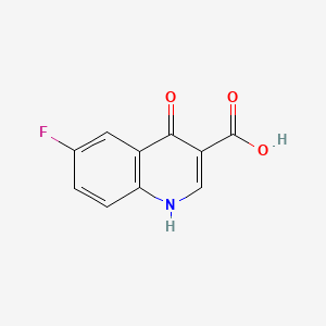 B2797604 6-Fluoro-4-hydroxyquinoline-3-carboxylic acid CAS No. 117685-48-0; 343-10-2