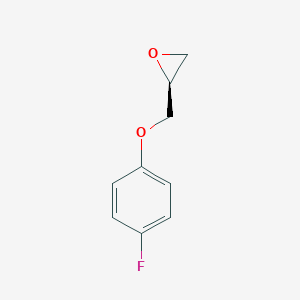 molecular formula C9H9FO2 B027977 (S)-2-((4-Fluorophenoxy)methyl)oxirane CAS No. 104605-98-3