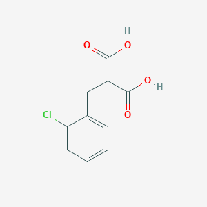 molecular formula C10H9ClO4 B2797707 2-[(2-Chlorophenyl)methyl]propanedioic acid CAS No. 683215-17-0