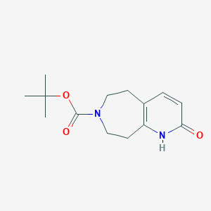 tert-Butyl 2-hydroxy-8,9-dihydro-5H-pyrido[2,3-d]azepine-7(6H)-carboxylate