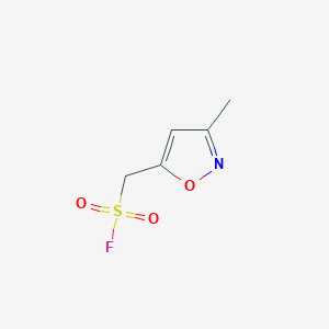 (3-Methyl-1,2-oxazol-5-yl)methanesulfonyl fluoride