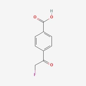 4-(2-Fluoroacetyl)benzoic acid