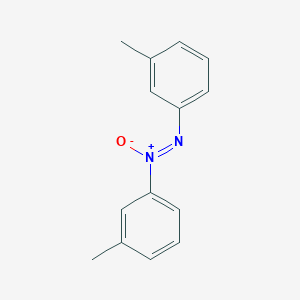 molecular formula C14H14N2O B027982 Diazene, bis(3-methylphenyl)-, 1-oxide CAS No. 19618-06-5