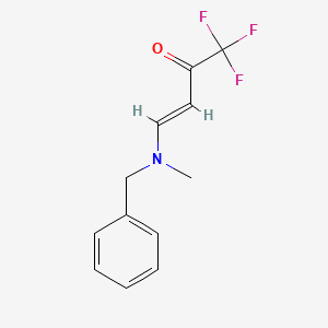 4-[Benzyl(methyl)amino]-1,1,1-trifluorobut-3-en-2-one
