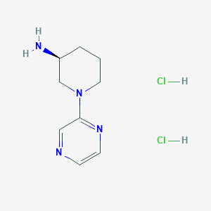 (S)-1-(Pyrazin-2-yl)piperidin-3-amine dihydrochloride