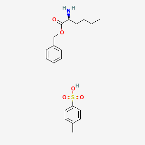 molecular formula C20H27NO5S B2798438 H-Nle-OBzl.TosOH CAS No. 63219-55-6