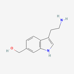 molecular formula C11H14N2O B2798461 6-Hydroxymethyltryptamine CAS No. 2503202-46-6