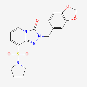 N-(4-{1-[(allylamino)carbonyl]cyclobutyl}phenyl)-3-methylbenzamide