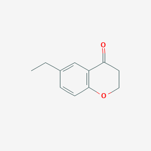molecular formula C11H12O2 B2798518 6-Ethylchroman-4-one CAS No. 672904-14-2