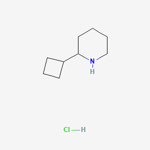 2-Cyclobutylpiperidine hydrochloride