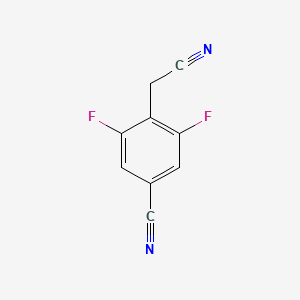 4-(Cyanomethyl)-3,5-difluorobenzonitrile