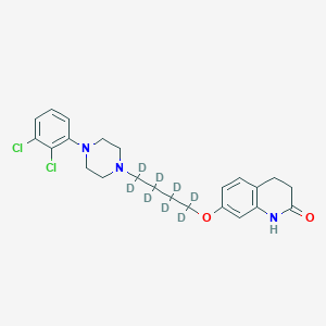 molecular formula C23H27Cl2N3O2 B027989 Aripiprazole-d8 (butyl-d8) CAS No. 1089115-04-7