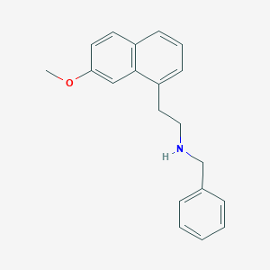 N-benzyl-2-(7-methoxy-1-naphthyl)ethanamine