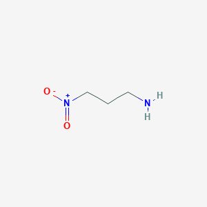 molecular formula C3H8N2O2 B027990 3-nitropropan-1-amine CAS No. 108351-04-8