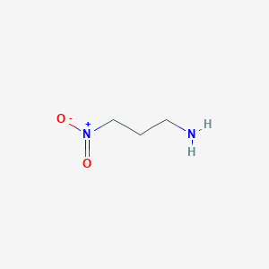 molecular formula C3H8N2O2 B027990 3-Nitro-1-propylamine CAS No. 108351-04-8