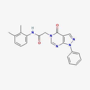 N-(2,3-dimethylphenyl)-2-(4-oxo-1-phenylpyrazolo[3,4-d]pyrimidin-5-yl)acetamide