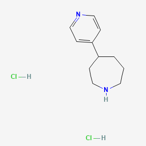 4-(Pyridin-4-yl)azepane dihydrochloride