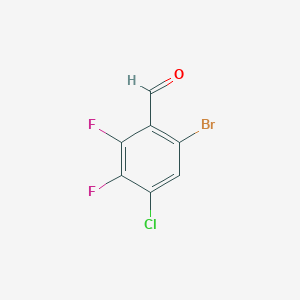 6-Bromo-4-chloro-2,3-difluorobenzaldehyde