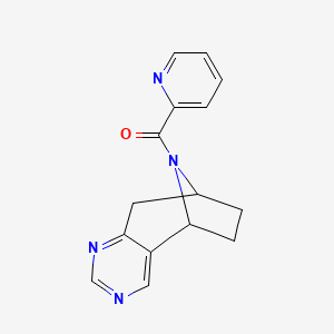 pyridin-2-yl((5R,8S)-6,7,8,9-tetrahydro-5H-5,8-epiminocyclohepta[d]pyrimidin-10-yl)methanone