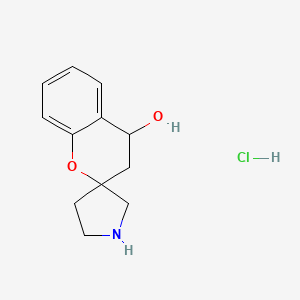 Spiro[chromane-2,3'-pyrrolidin]-4-ol hydrochloride