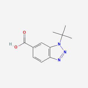 3-Tert-butylbenzotriazole-5-carboxylic acid