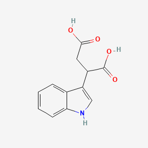 2-(1H-indol-3-yl)butanedioic acid