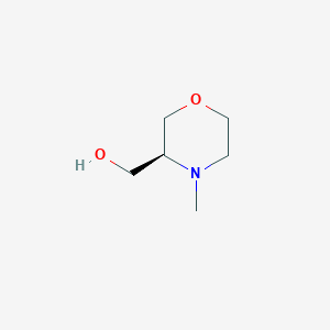 molecular formula C6H13NO2 B2799147 (S)-(4-Methylmorpholin-3-yl)methanol CAS No. 1620510-50-0
