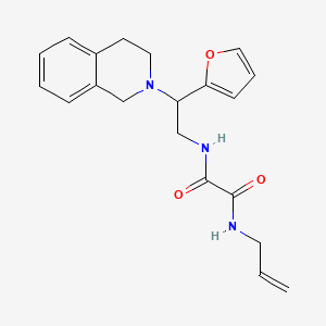N1-allyl-N2-(2-(3,4-dihydroisoquinolin-2(1H)-yl)-2-(furan-2-yl)ethyl)oxalamide