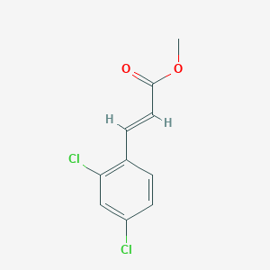 molecular formula C10H8Cl2O2 B2799333 methyl (2E)-3-(2,4-dichlorophenyl)-2-propenoate CAS No. 42174-01-6; 82475-76-1