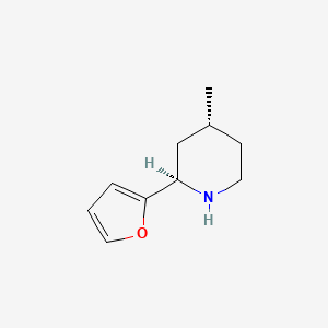 (2R,4R)-2-(Furan-2-yl)-4-methylpiperidine