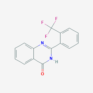 2-[2-(Trifluoromethyl)phenyl]quinazolin-4-OL