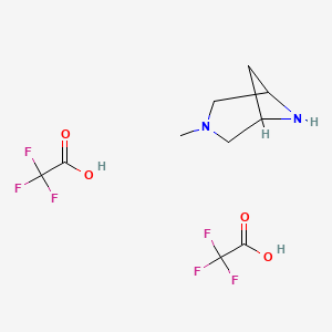 3-Methyl-3,6-diazabicyclo[3.1.1]heptane; bis(trifluoroacetic acid)