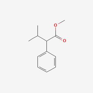 molecular formula C12H16O2 B2799748 Methyl 3-methyl-2-phenylbutanoate CAS No. 72615-27-1