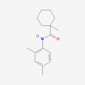 molecular formula C16H23NO B2799841 N-(2,4-dimethylphenyl)-1-methylcyclohexane-1-carboxamide CAS No. 1024577-87-4