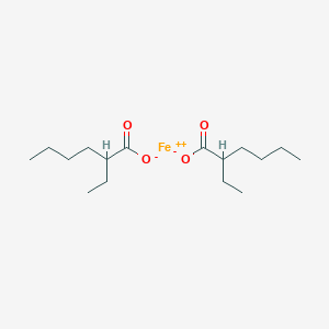 molecular formula C8H16FeO2 B027999 Iron 2-ethylhexanoate CAS No. 19583-54-1