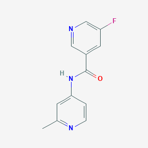 5-Fluoro-N-(2-methylpyridin-4-yl)pyridine-3-carboxamide