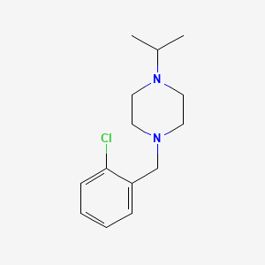 1-(2-Chlorobenzyl)-4-(propan-2-yl)piperazine