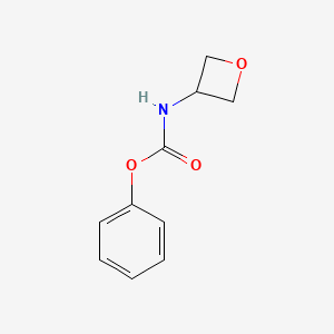 phenyl N-(oxetan-3-yl)carbamate