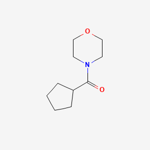 Cyclopentanecarboxylic acid, morpholide
