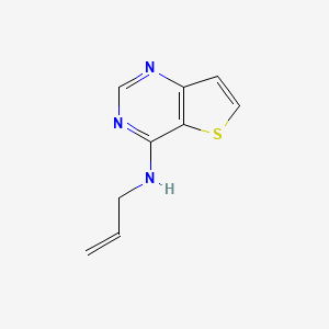 Thieno[3,2-d]pyrimidin-4-amine, N-2-propen-1-yl-