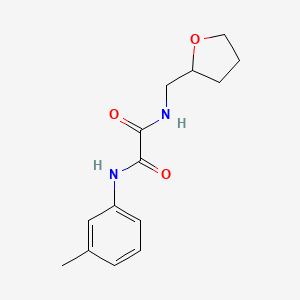 molecular formula C14H18N2O3 B2800192 N'-(3-methylphenyl)-N-[(oxolan-2-yl)methyl]ethanediamide CAS No. 332065-24-4