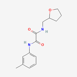 N'-(3-methylphenyl)-N-(oxolan-2-ylmethyl)oxamide