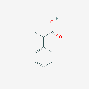 molecular formula C10H12O2 B028003 2-Phenylbutyric Acid CAS No. 90-27-7