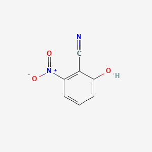 molecular formula C7H4N2O3 B2800303 2-Hydroxy-6-nitrobenzonitrile CAS No. 72106-43-5
