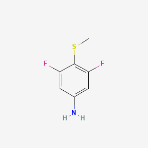 3,5-Difluoro-4-(methylsulfanyl)aniline