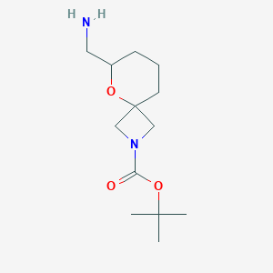tert-Butyl 6-(aminomethyl)-5-oxa-2-azaspiro[3.5]nonane-2-carboxylate