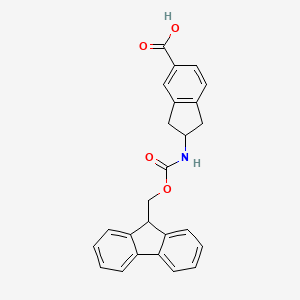 2-{[(9H-fluoren-9-ylmethoxy)carbonyl]amino}-2,3-dihydro-1h-indene-5-carboxylic acid
