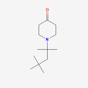 1-(2,4,4-Trimethylpentan-2-yl)piperidin-4-one