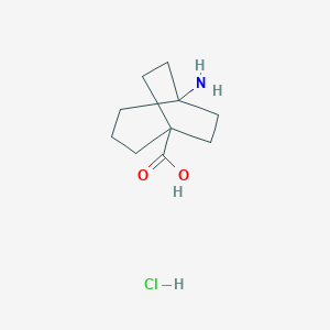 5-Aminobicyclo[3.2.2]nonane-1-carboxylic acid hydrochloride