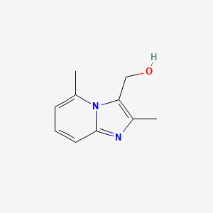 molecular formula C10H12N2O B2800530 {2,5-Dimethylimidazo[1,2-a]pyridin-3-yl}methanol CAS No. 943113-00-6